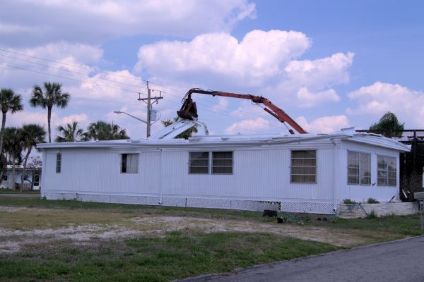 Mobile Home Demolition in Waxhaw