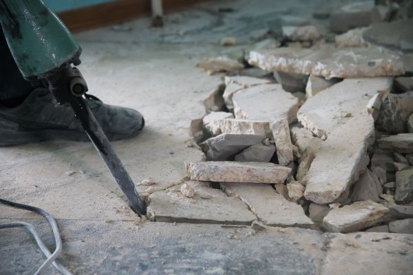 Concrete Floor Removal in Waxhaw