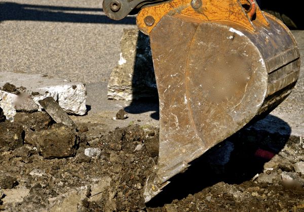 Cement Pad Demolition in Waxhaw