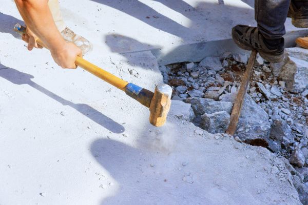 Concrete Pavement Demolition in Waxhaw