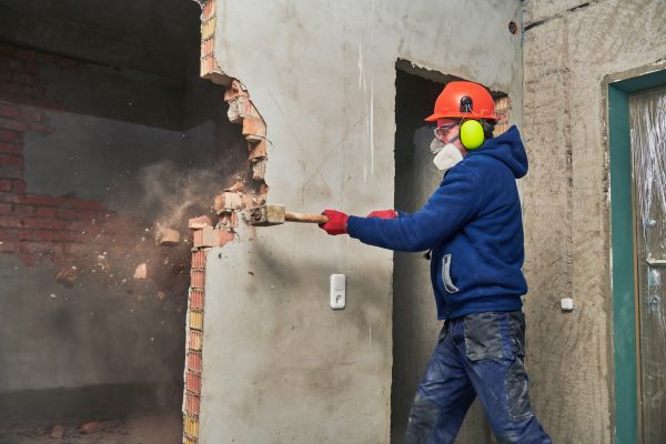 Concrete Wall Demolition in Waxhaw